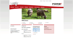Desktop Screenshot of fors-futter.ch